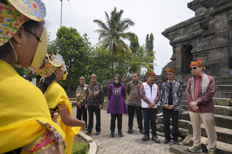 Menparekraf Kunjungi Museum dan Candi Malang, Dorong Budaya Indonesia Mendunia