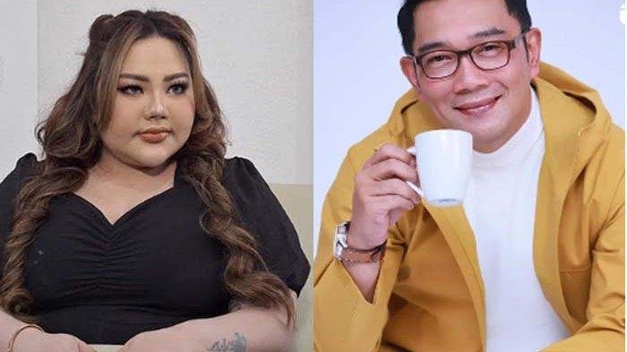 Lisa Mariana dan Ridwan Kamil di Pengadilan