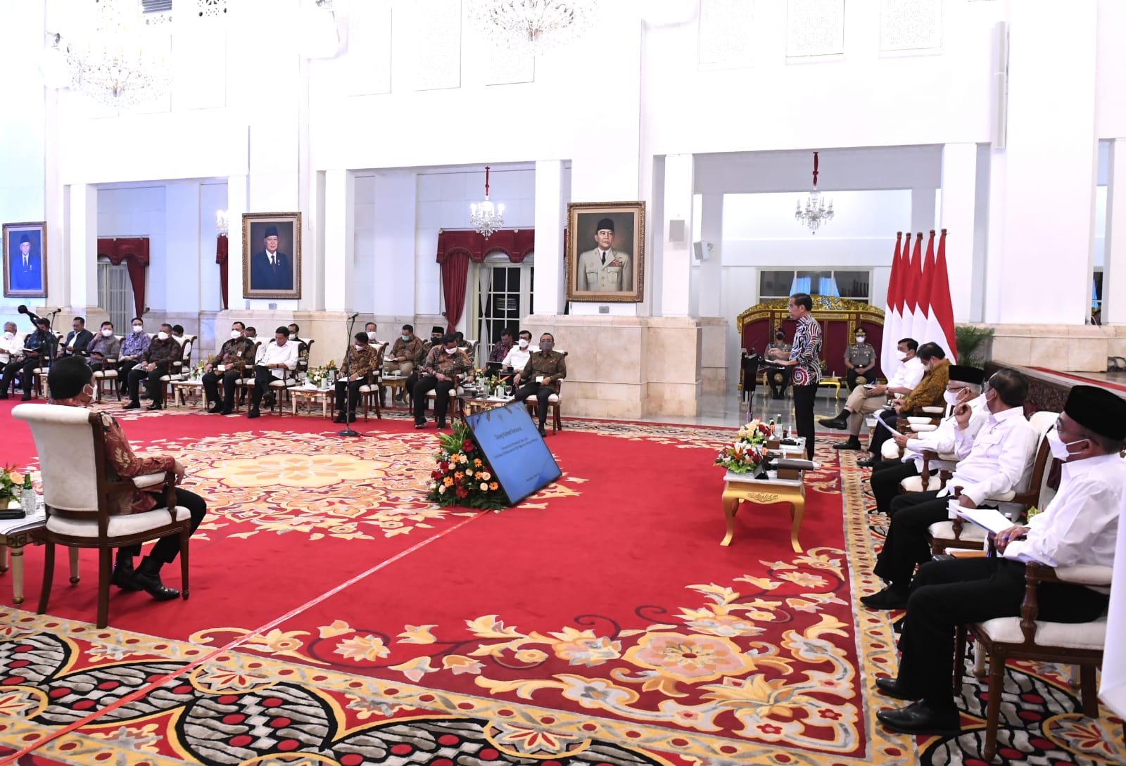 Sidang Kabinet Bahas Stabilitas Harga Pangan dan Persiapan Mudik Lebaran 2024